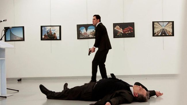 Identitas Pelaku Penembakan Dubes Rusia di Turki Terungkap