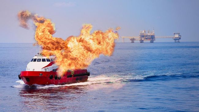 Kapal Motor Terbakar di Kepulauan Masalembu, 3 Orang Tewas