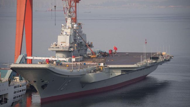 China Konfirmasi Latihan Kapal Induk di LCS