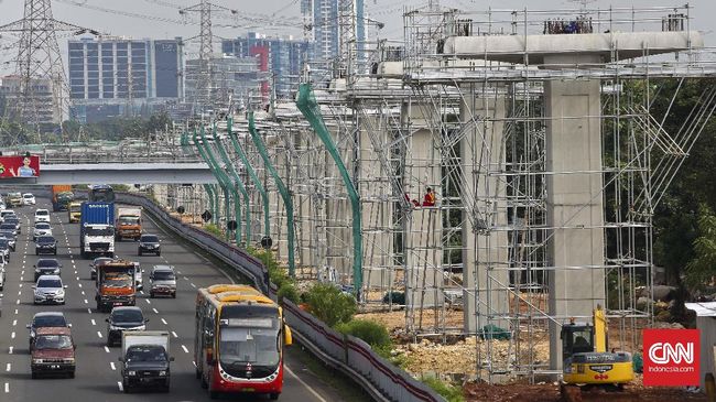 Pemerintah Cicil Biaya Pembangunan LRT Rp2 Triliun