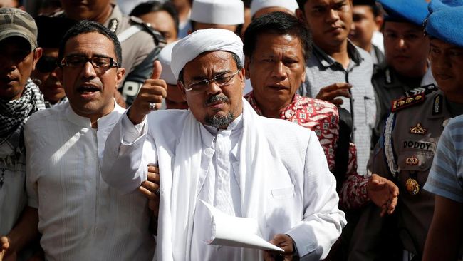 Rizieq Shihab Melobi DPR untuk Bertemu Raja Salman