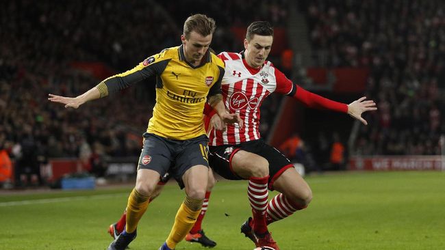 Pesta Lima Gol Arsenal Singkirkan Southampton dari Piala FA