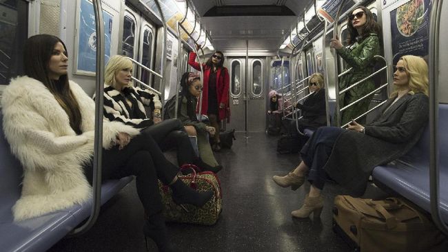 Konflik Antar Aktris, 'Ocean's Eight' Hadirkan Terapis