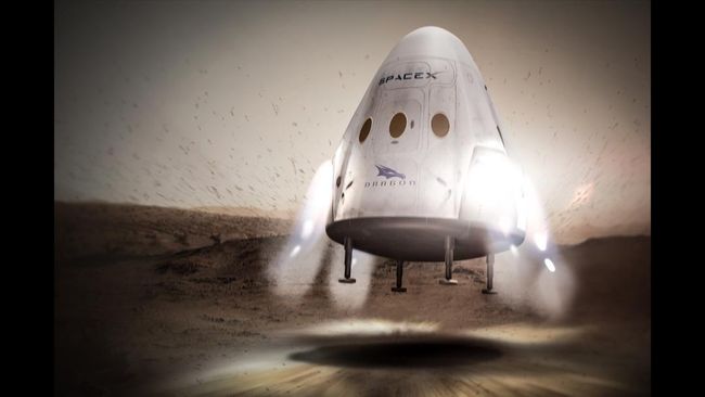 SpaceX Tunda Misi Ke Mars Sampai 2020