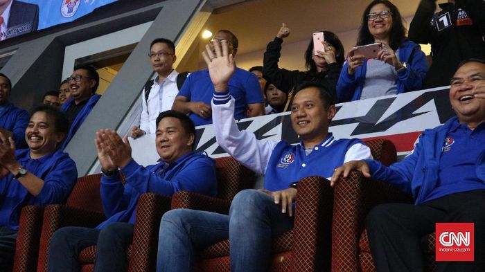 Agus Harimurti Yudhoyono belum menentukan pilihan dukungan di putaran kedua. (CNN Indonesia/Aulia Bintang Pratama)