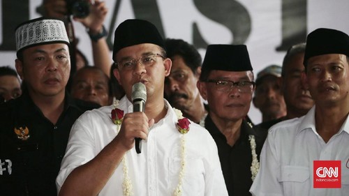 Pemakaman Hasyim Muzadi Pertemukan Anies dengan Cak Imin
