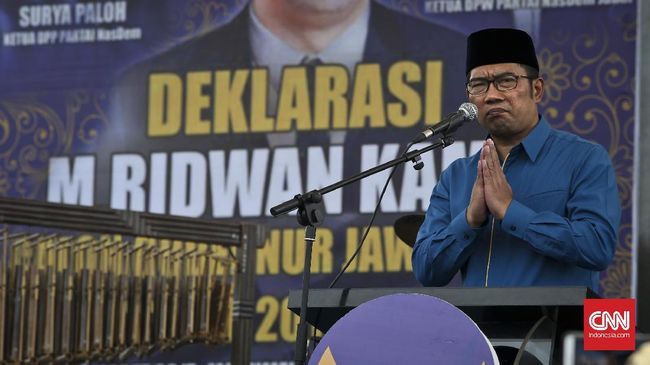 Ridwan Kamil Jelaskan Alasan Terima Nasdem