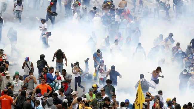 Demo Akbar di Venezuela, Warga Sipil Kembali Terbunuh