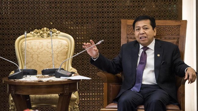 Setya Novanto, 'Papa Minta Saham' hingga Tersangka e-KTP