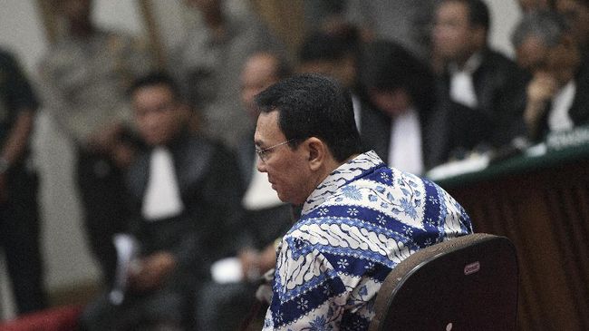 Ahok Divonis Dua Tahun Penjara