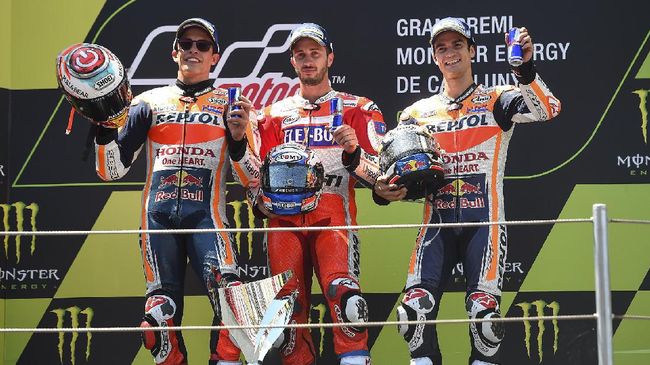 Duel Hidup-Mati Lawan Marquez, Dovizioso Juara GP Austria