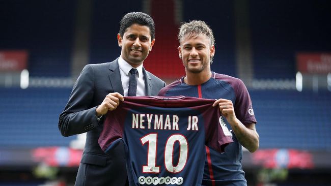 PSG Rilis Nama Neymar Lawan Guingamp