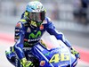 motor suzuki baru motogp dan Pusing Tes Kepala Ganggu Jalani Hujan Rossi