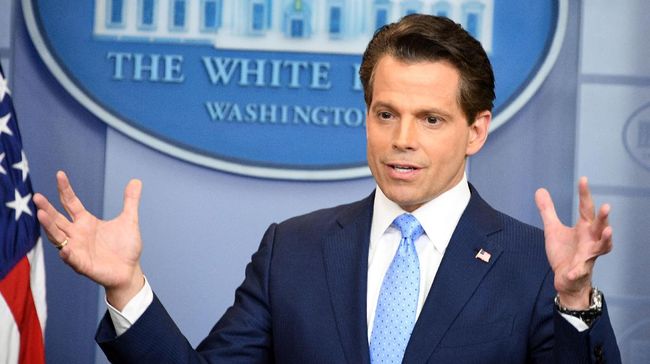 Anthony Scaramucci Dicopot dari Juru Bicara Gedung Putih