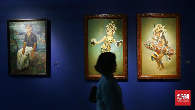 FOTO: Melihat Indonesia dari Lukisan Koleksi Istana Presiden