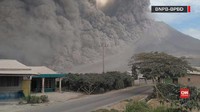  Gunung Sinabung Meletus, Warga Diimbau Waspada