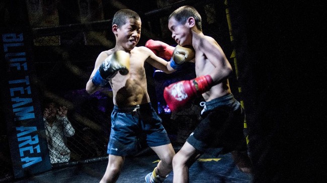 FOTO: Kontroversi Petarung Cilik MMA di China
