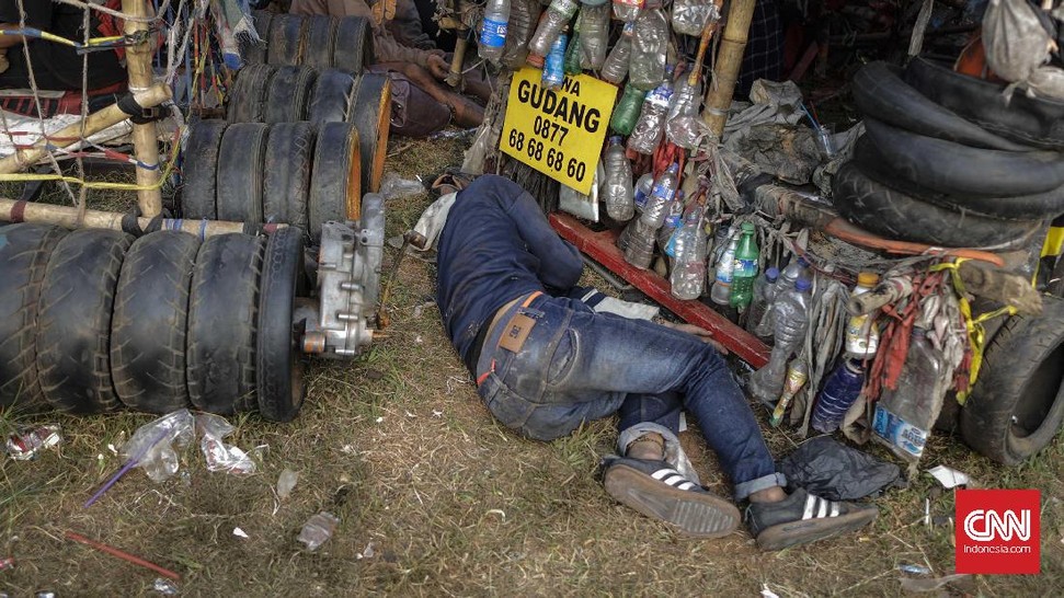 FOTO Wajah Perlawanan dan Kebebasan Vespa Rongsok 