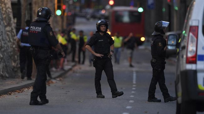 Teror Barcelona Berkaitan dengan Ledakan Sehari Sebelumnya